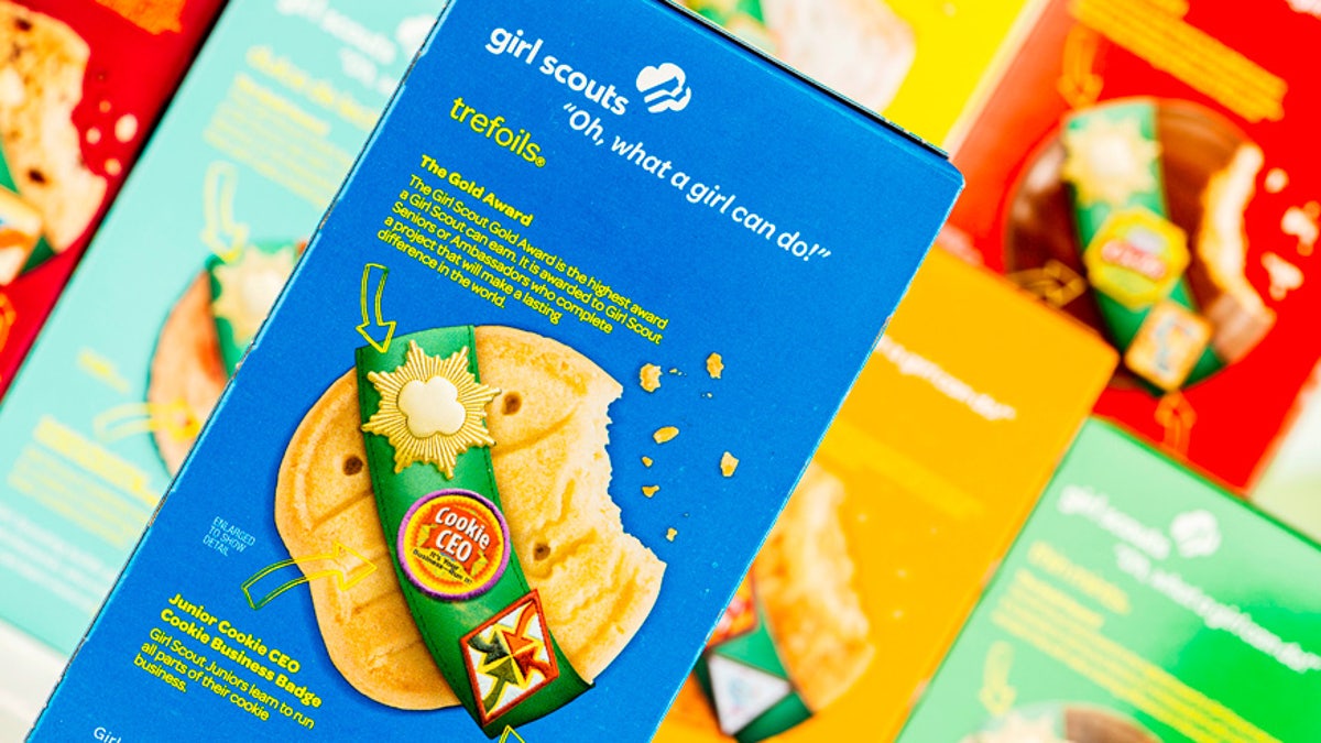 Girl Scout Cookies Boxes iStock