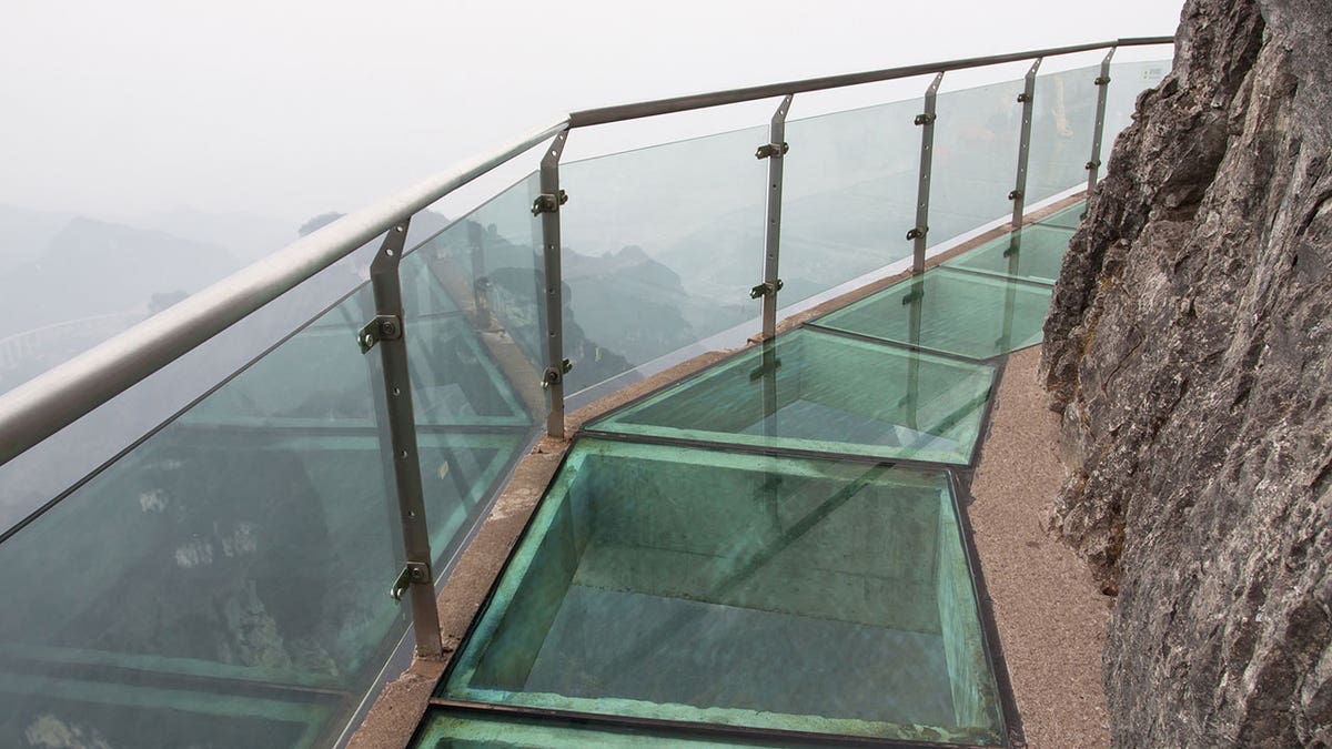 glass bridge istock