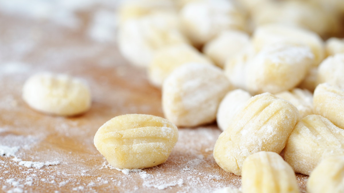 Homemade gnocchi