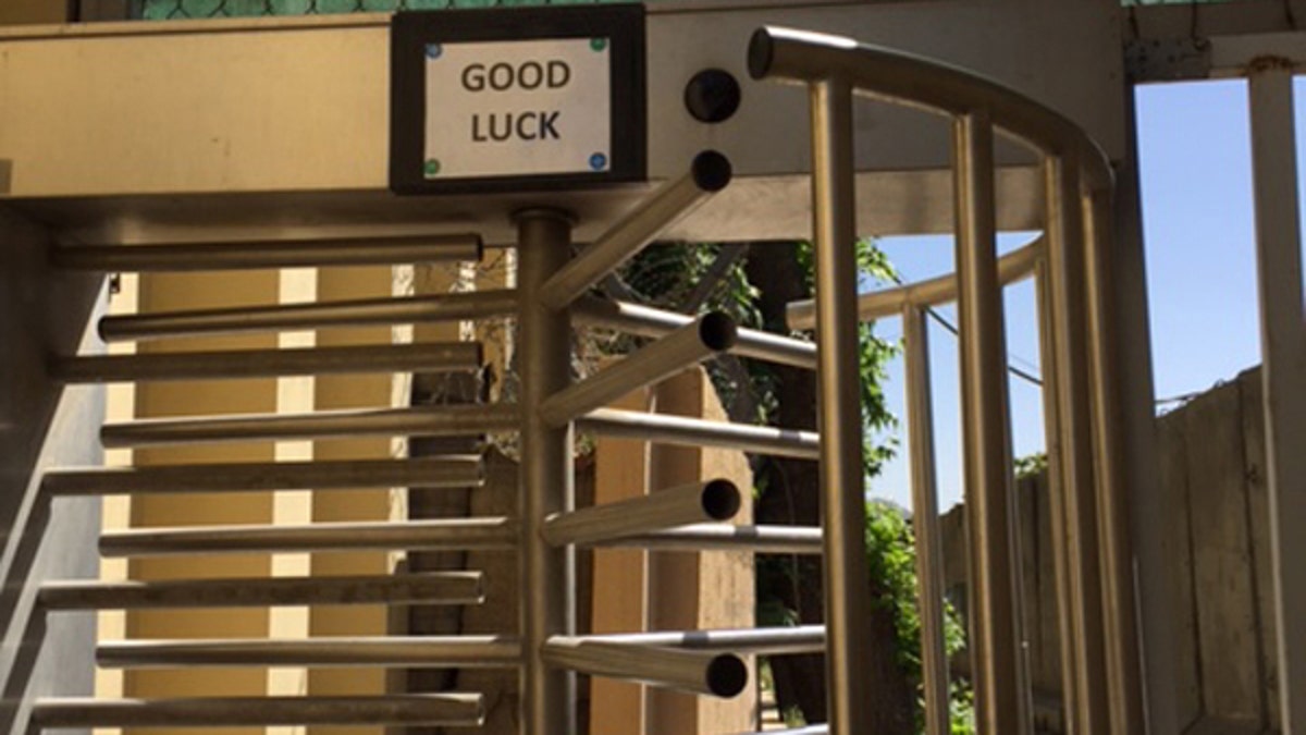 Good Luck gate
