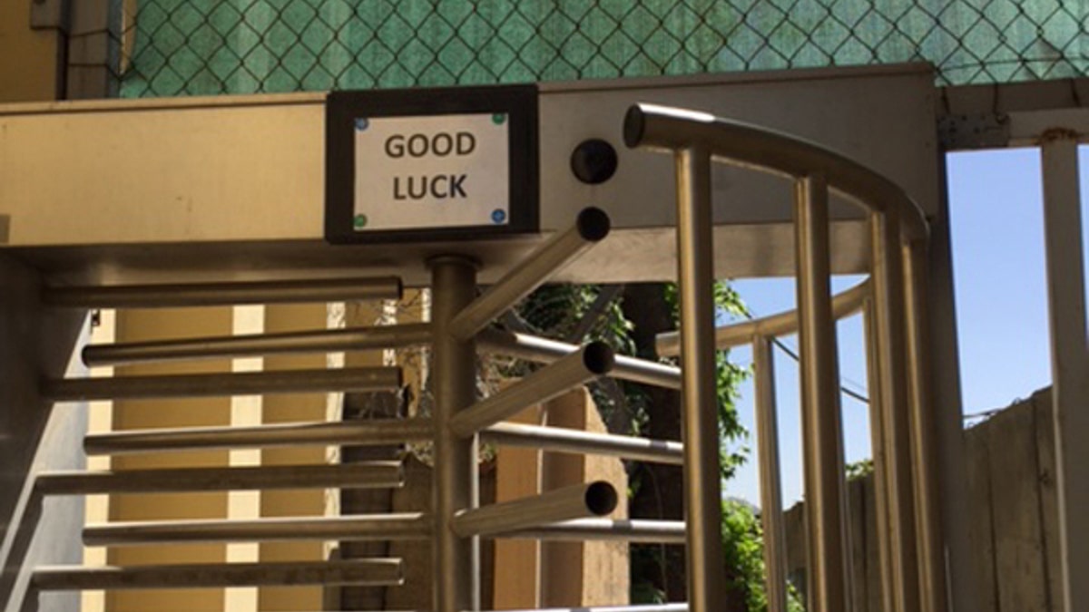 Good Luck gate