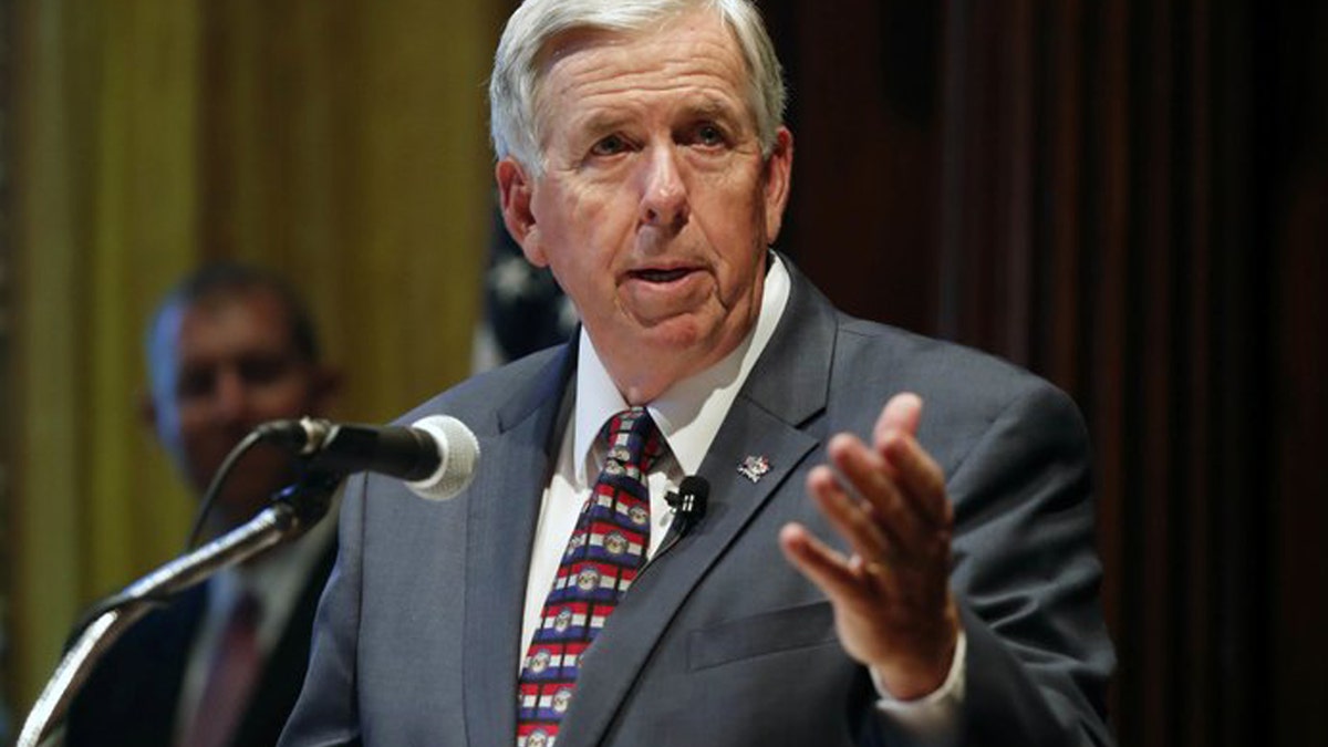Missouri Gov. Gov. Mike Parson. (Associated Press)