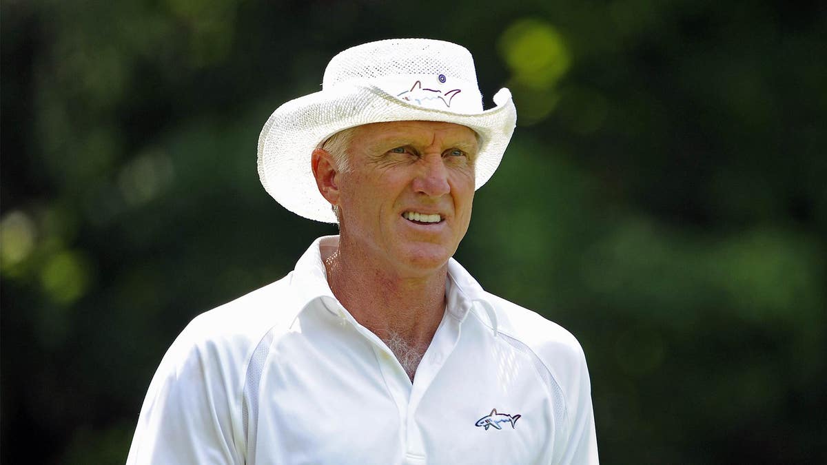 Golfer Greg Norman