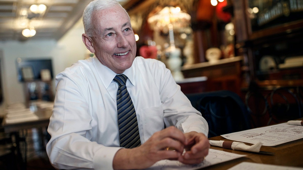FILE - In this Monday, Feb. 5, 2018, file photo, Greg Pence talks about his congressional campaign during an interview at Zaharakos in Columbus, Ind. Pence is running for the 6th Congressional District seat currently held by Rep. Luke Messer. ( Mike Wolanin/The Republic via AP, File)