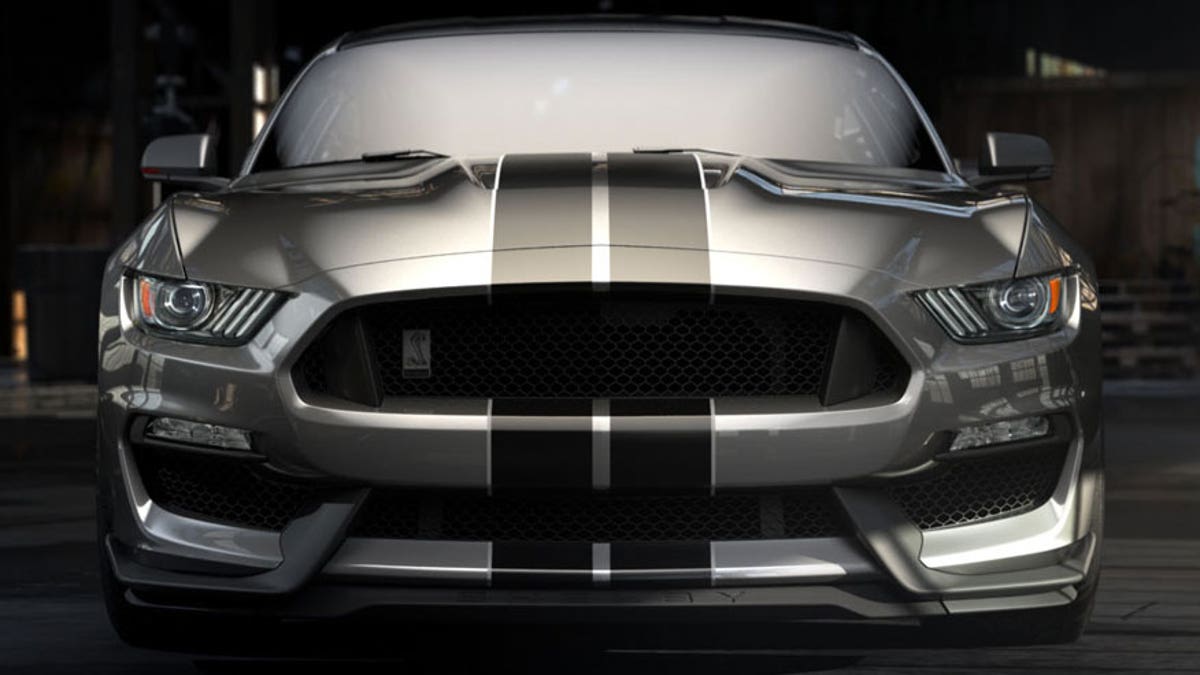 The All-new Shelby GT350 Mustang CGI image