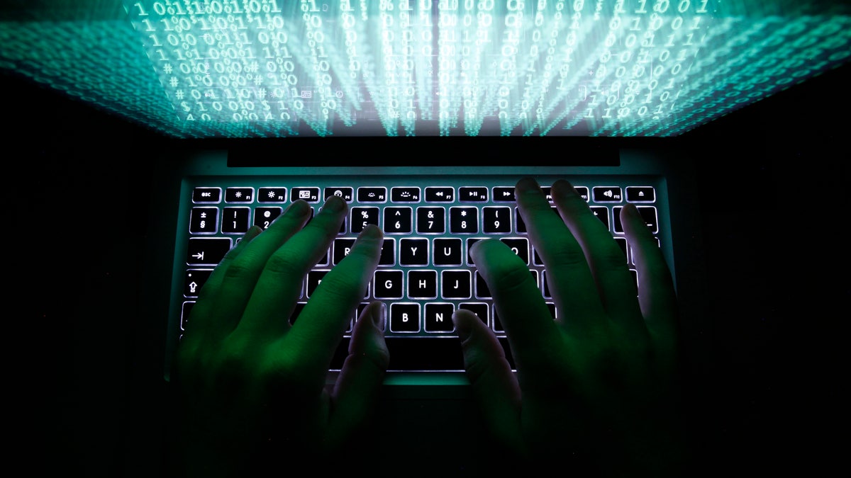 A man types on a computer keyboard in Warsaw in this February 28, 2013 illustration file picture. One of the largest ever cyber attacks is slowing global internet services after an organisation blocking 