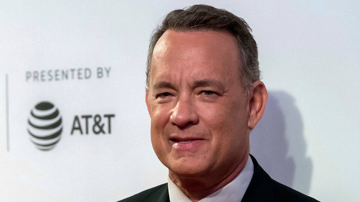 FILE - In this April 26, 2017 file photo, Tom Hanks attends 