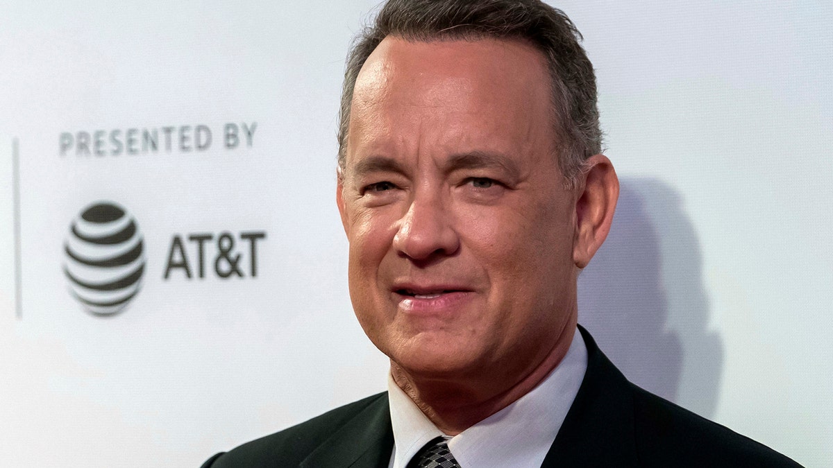FILE - In this April 26, 2017 file photo, Tom Hanks attends
