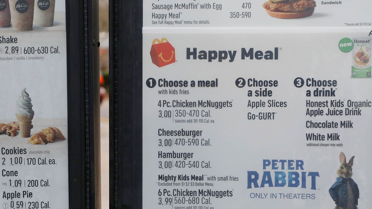 happy meal menu ap