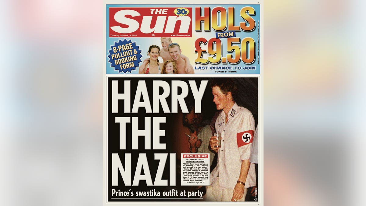 harry nazi costume reuters