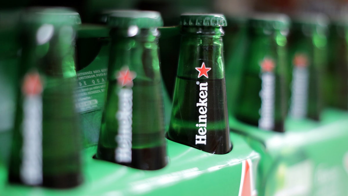 heineken bottles reuters