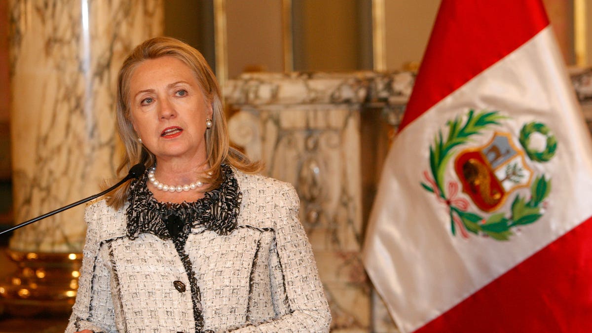 Peru US Clinton Libya