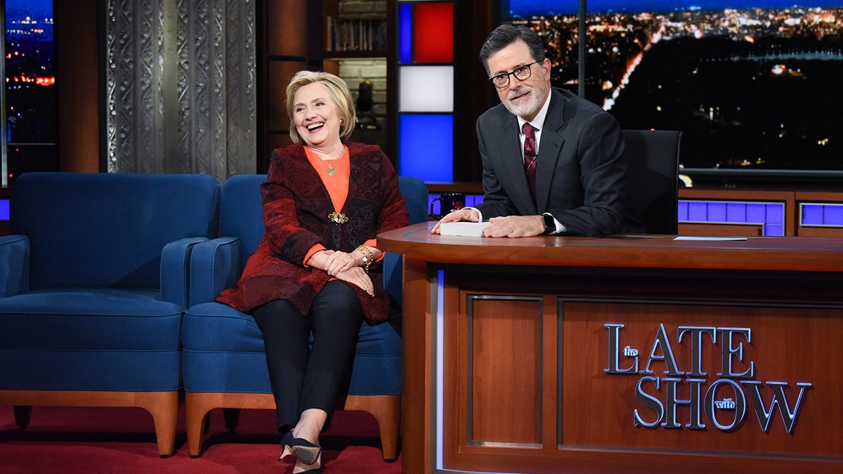 Hillary Clinton (Colbert, CBS)