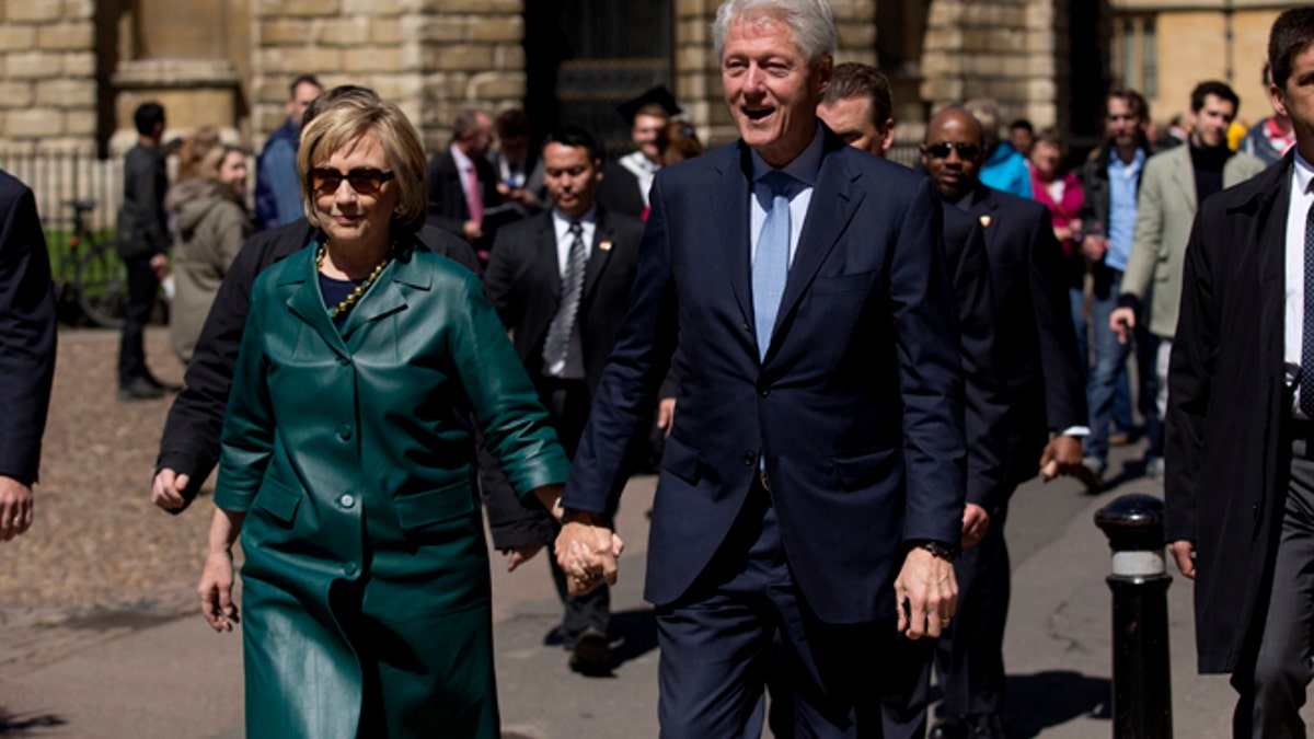 Britain US Clinton Graduation