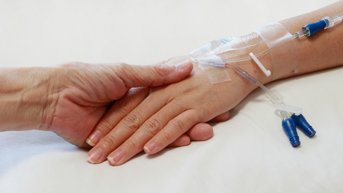 holding hands hospital istock large
