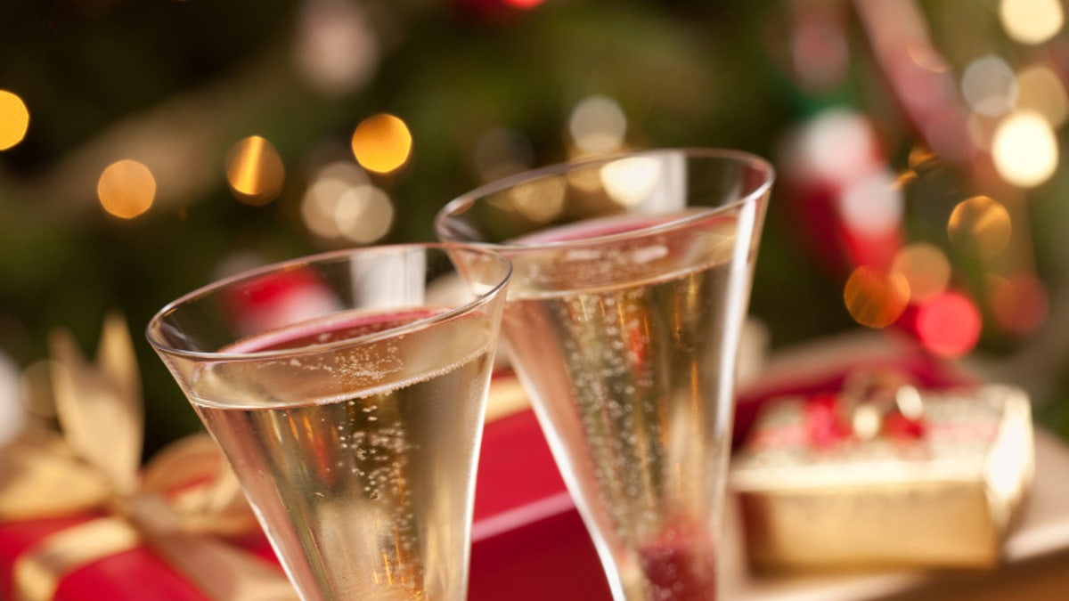 Sparkling Champagne Flutes and Gifts