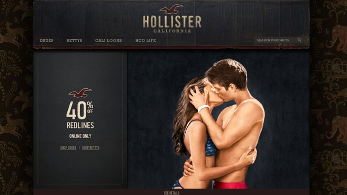 Hollister model, love her outfit