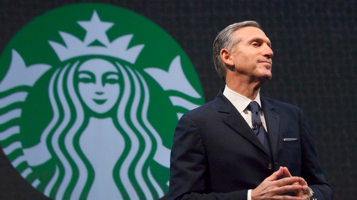 Howard Schultz CEO Starbucks Reuteres