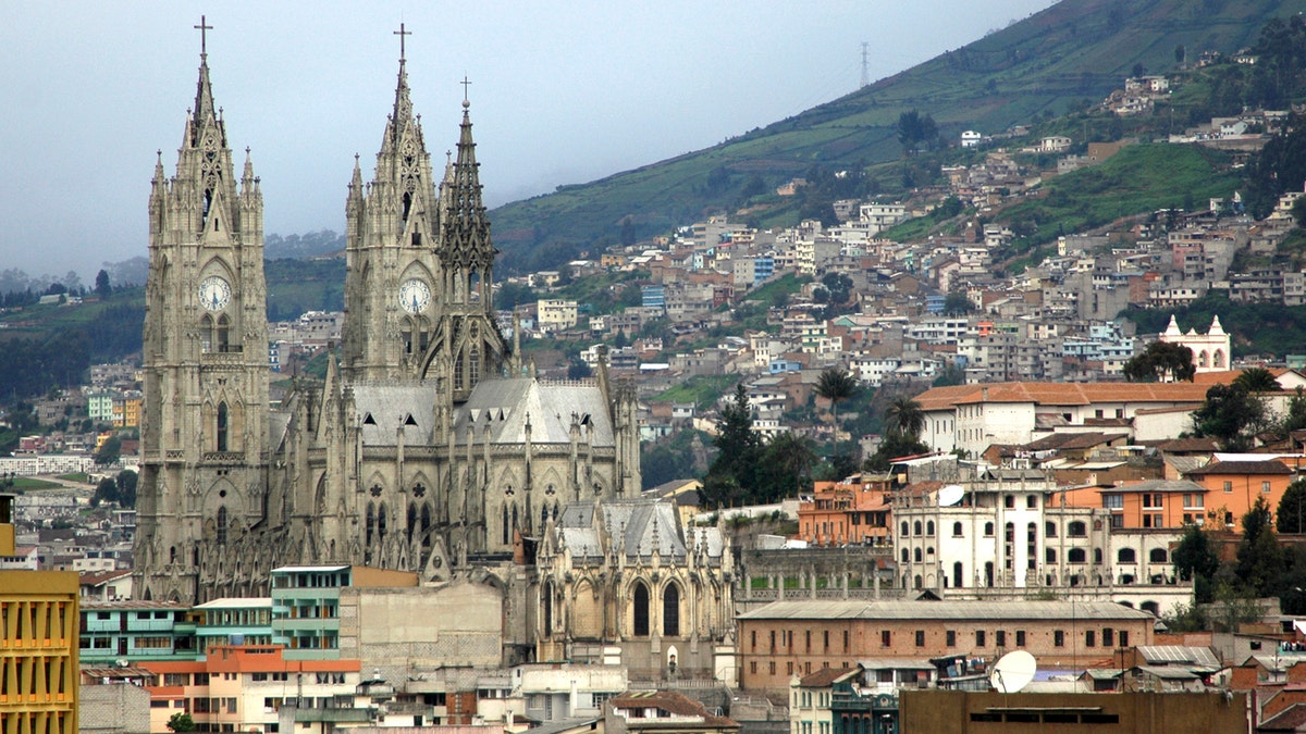 La Basilica del Voto Nacional, Quito, Ecuador