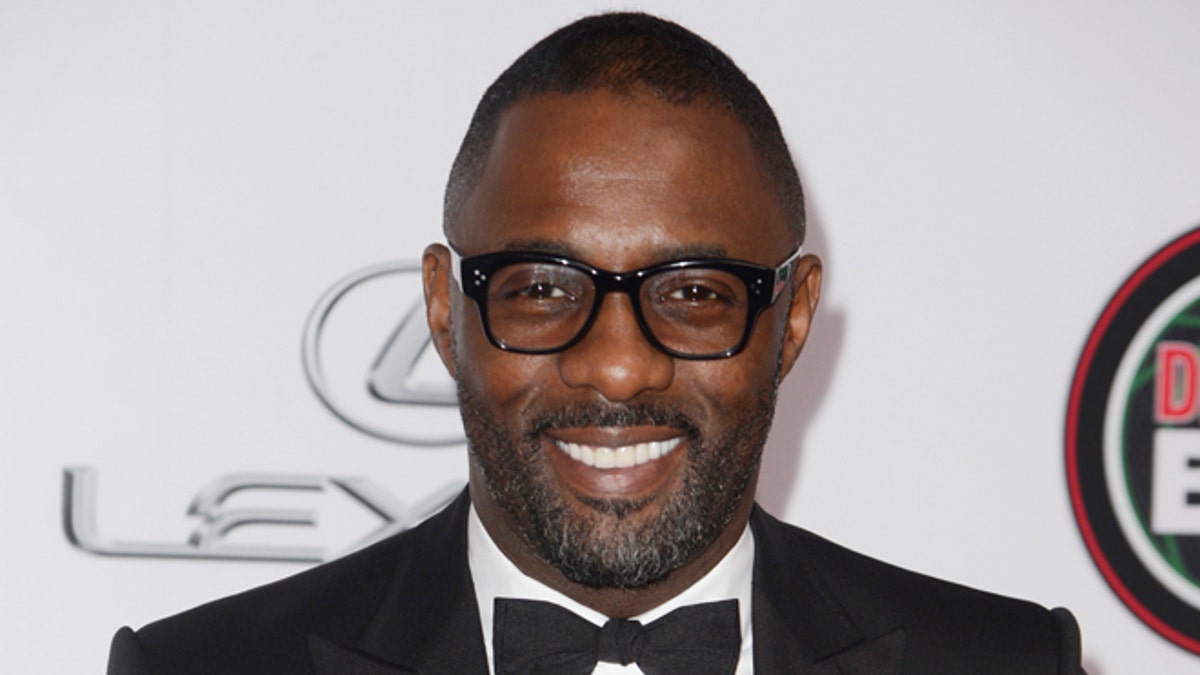 February 22, 2014. Idris Elba attends the 45th NAACP Image Awards in Pasadena, California.