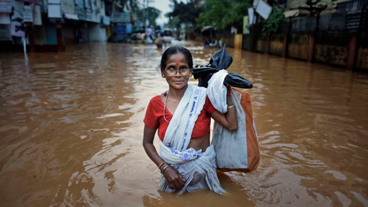 APTOPIX India Flooding