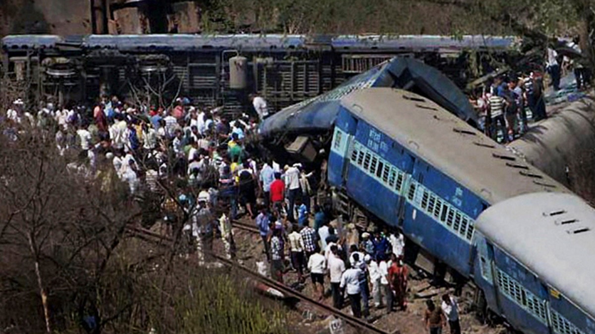 India Train Derails