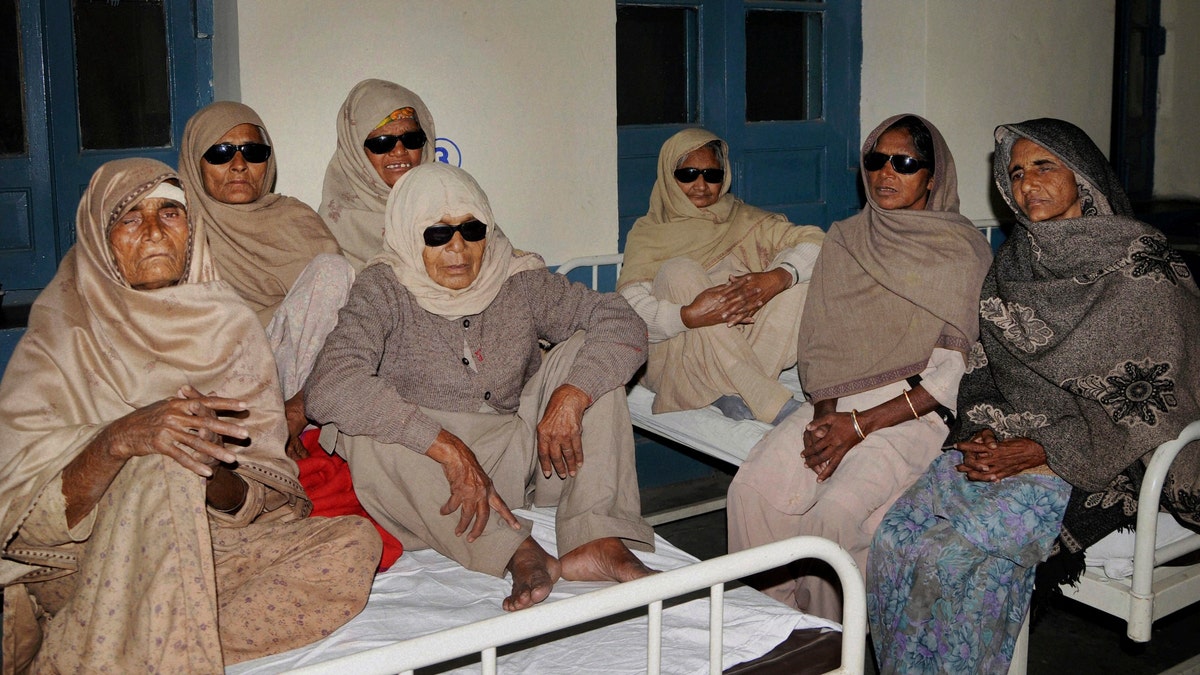 India Blind After Surgery