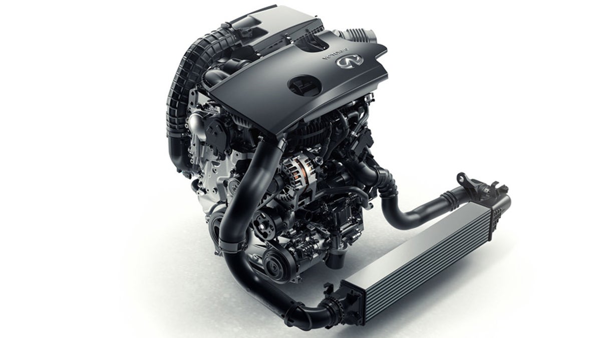 INFINITI four-cylinder turbocharged gasoline VC-T engine