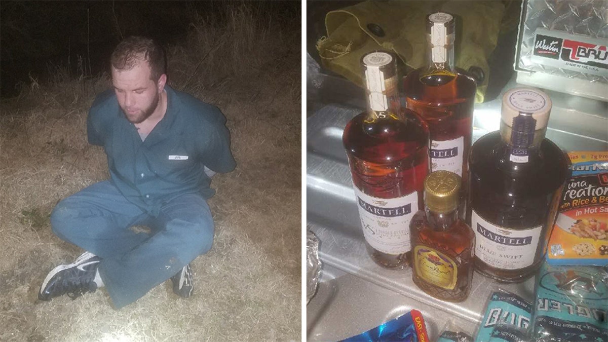 inmate alcohol busted