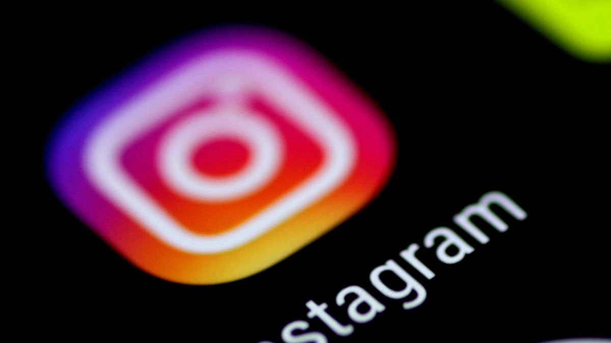 instagram logo phone reuters