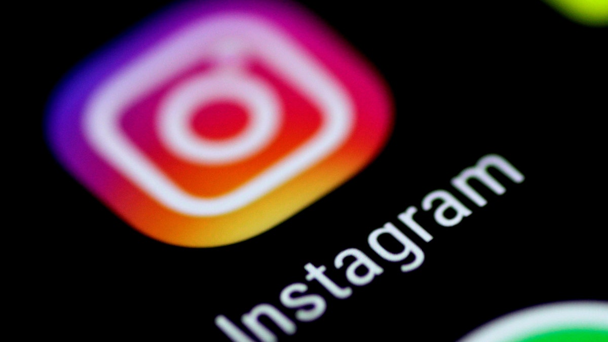 instagram logo phone reuters