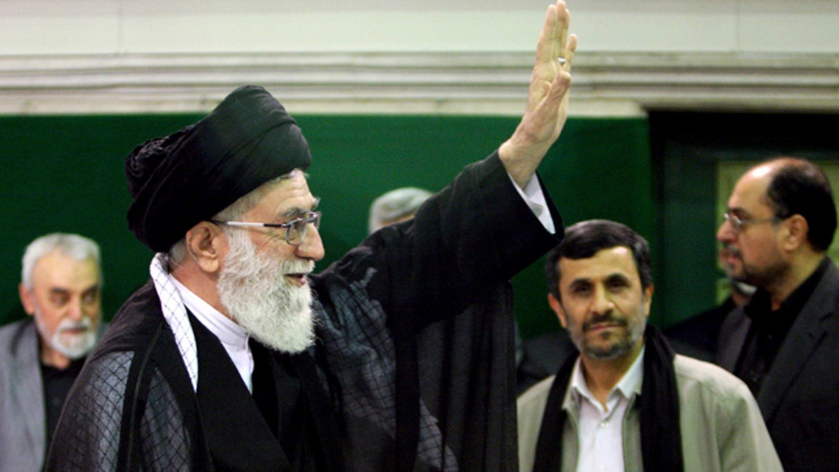 Mideast Iran Leaders Warning