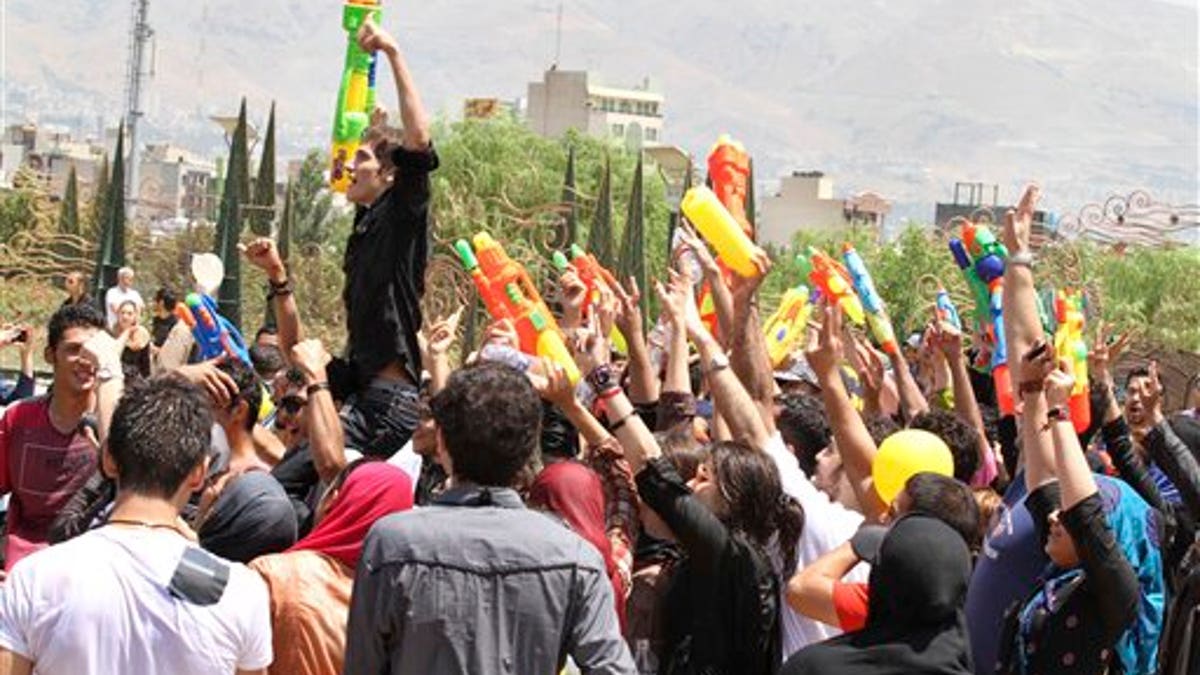APTOPIX Mideast Iran Water Fights