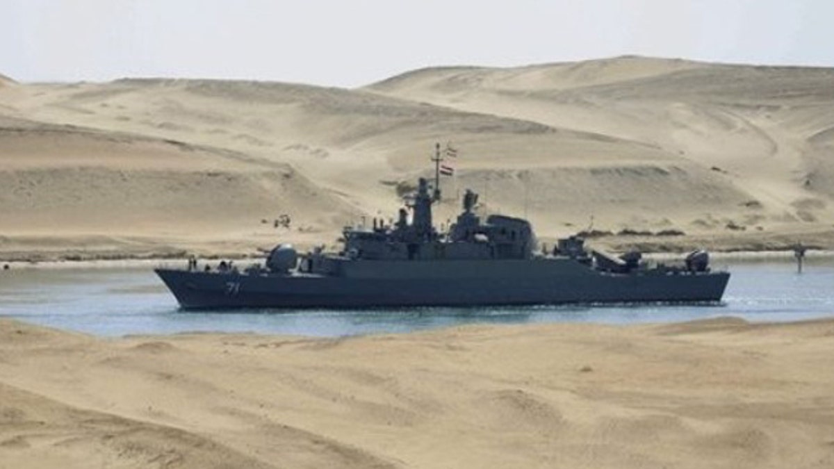 Mideast Egypt Iran Warships