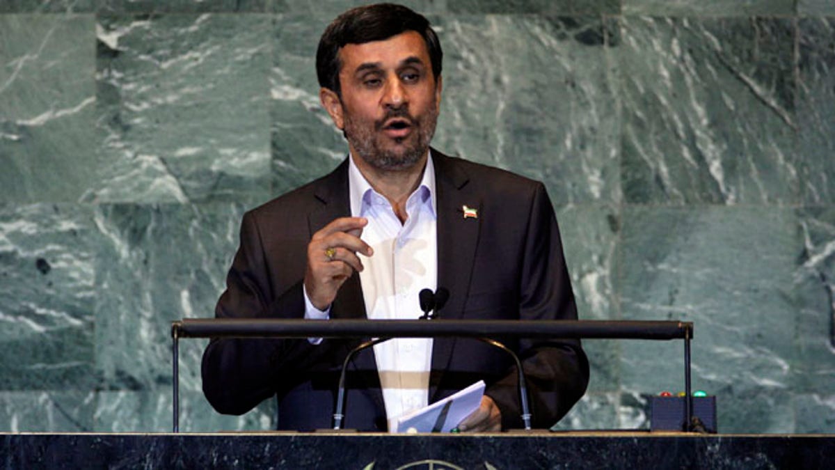 Mideast Iran Ahmadinejad In America