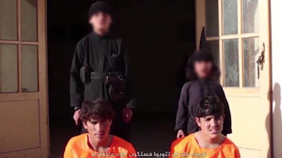 ISIS video screen shot