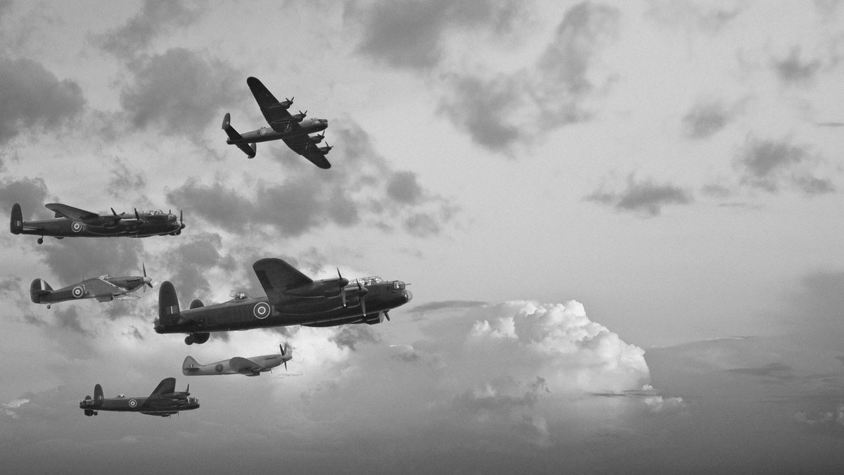 World war II jet istock