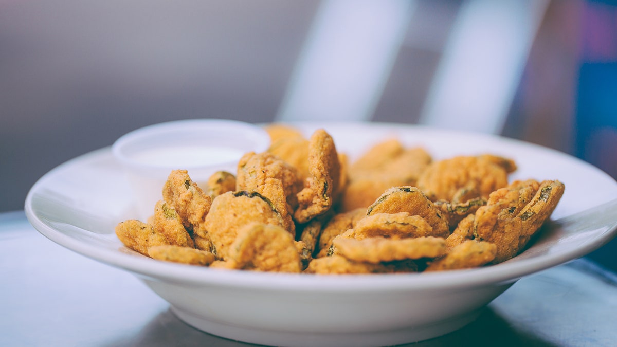 Fried pickles istock
