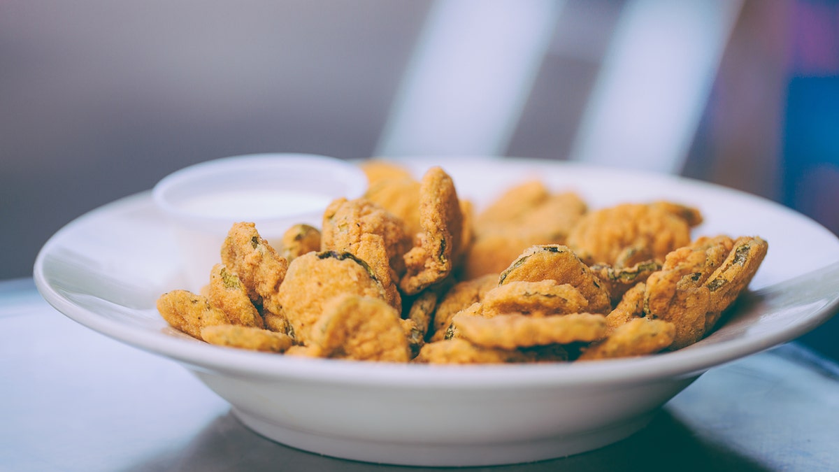 Fried pickles istock