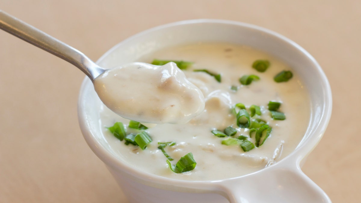 clam chowder istock