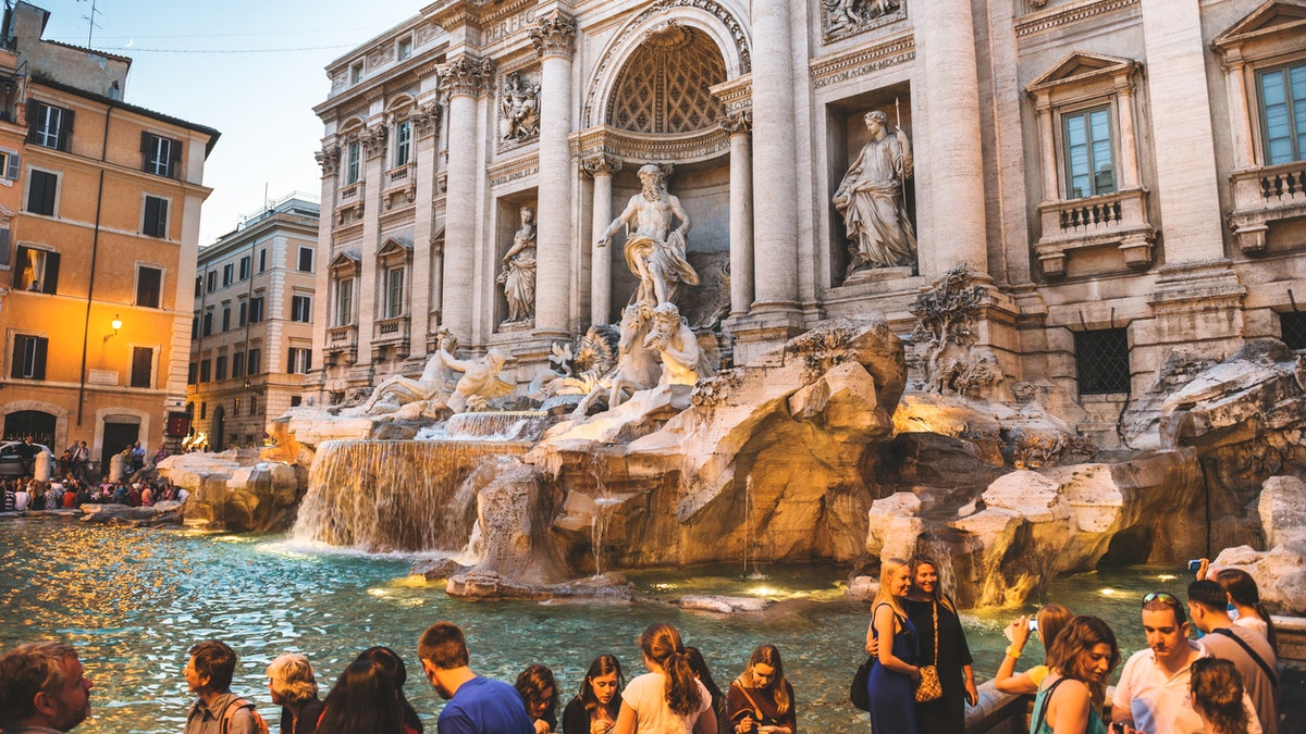Rome Trevi Fountain iStock
