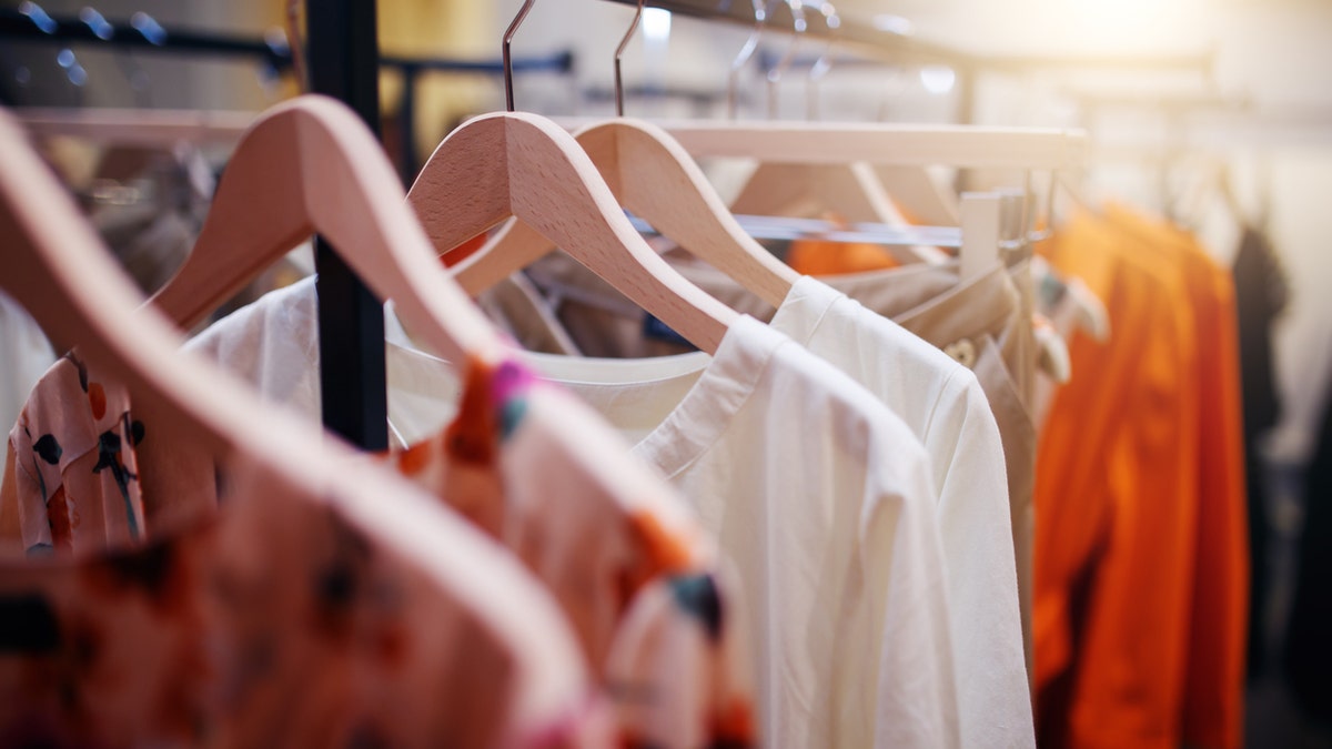 Rack of clothes iStock