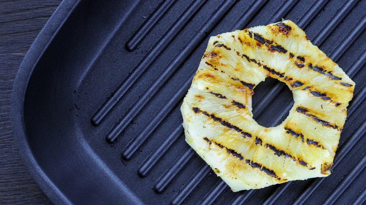 grilled pineapple istock