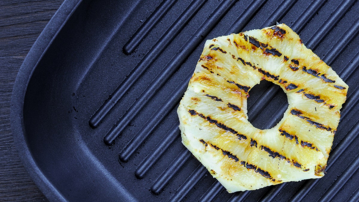 grilled pineapple istock