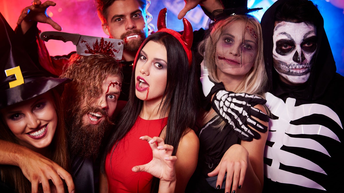 Halloween party istock