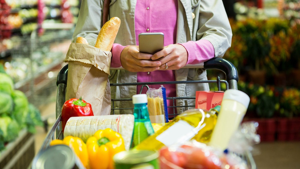 grocery store cart istock