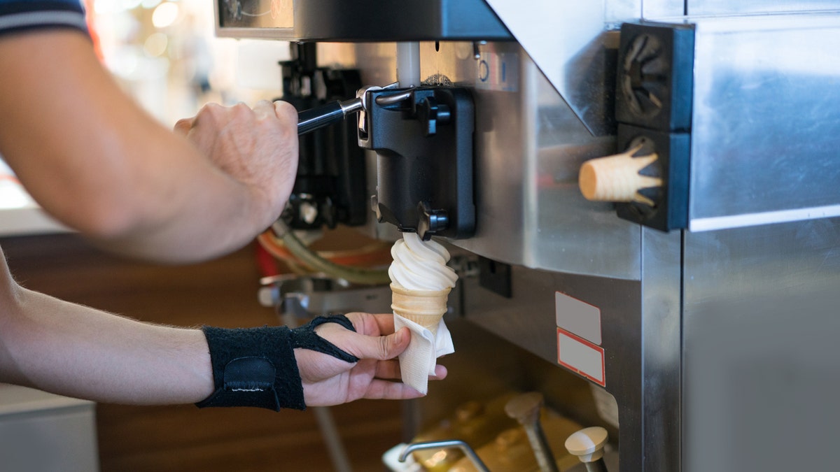 Ice cream machine istock