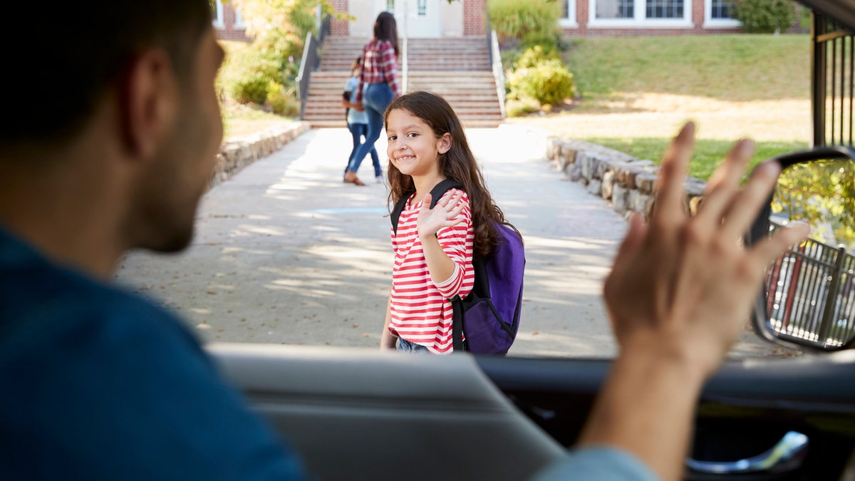 elementary drop off istock