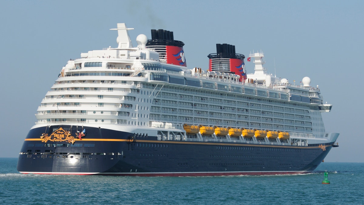 Port Canaveral, Florida, USA - May 8, 2011: Disney Cruise Line's 