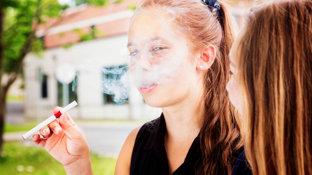 Kids who use flavored e cigs more likely to want to try cigarettes